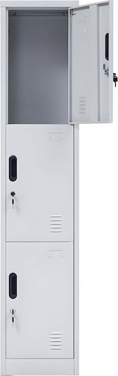 Locker Damian 3d Slim Metal 38x42x180cm