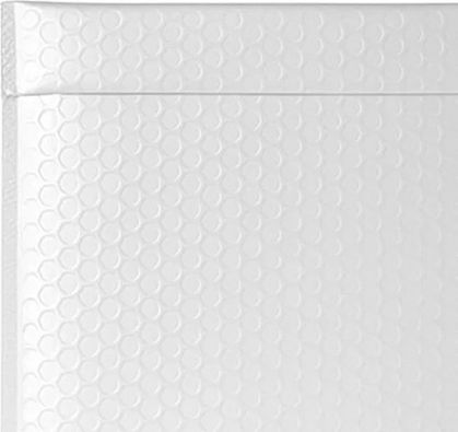 Maaleo Set Umschläge Korrespondenz mit Blasen 85Stück 50x60cm in Weiß Farbe