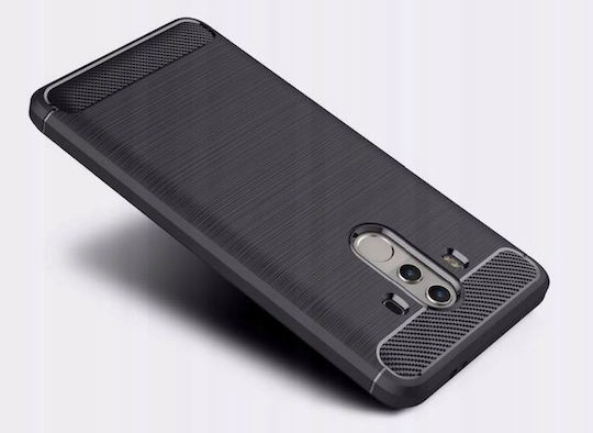 Spacecase Carbon Back Cover Silicon Negru (Huawei Mate 10 Pro)