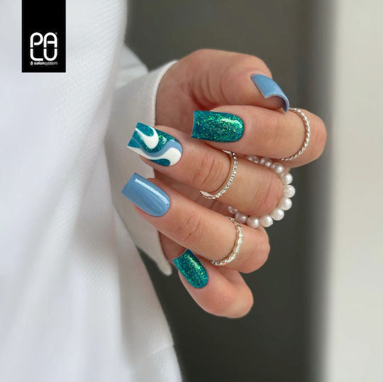 Palu Halb-permanenter Nagellack Türkis 11gr 1Stück