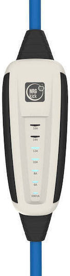 Wallbox Tragbar Dreiphasig Elektroauto-Ladestation 11kW mit Integriertes Kabel Typ 2