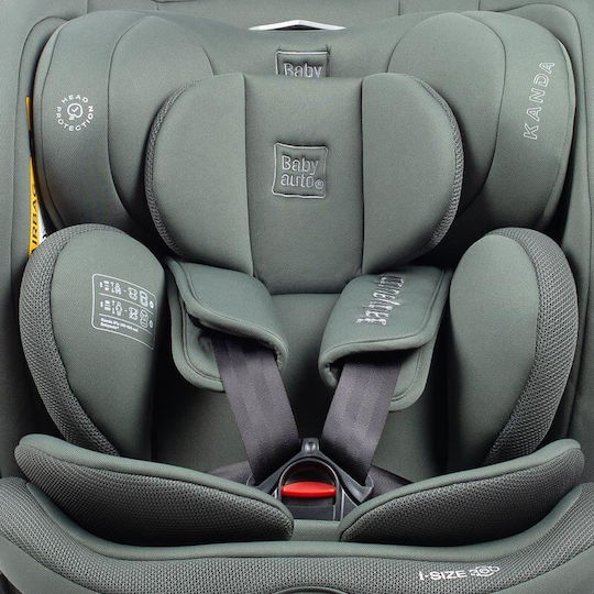 Babyauto Kanda iFix Καθισματάκι Αυτοκινήτου i-Size με Isofix Pine Green 0-36 kg