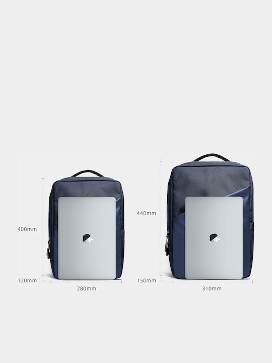 Innostyle Водоустойчива Чанта Раница за лаптоп 15.6" в Син цвят P31DB-VM