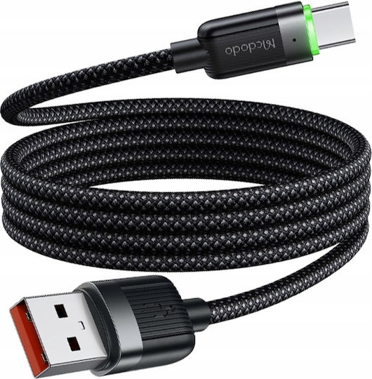 Mcdodo Magnetic USB 2.0 Cable USB-C male - USB-A 100W PD Μαύρο 1.2m 556Z72