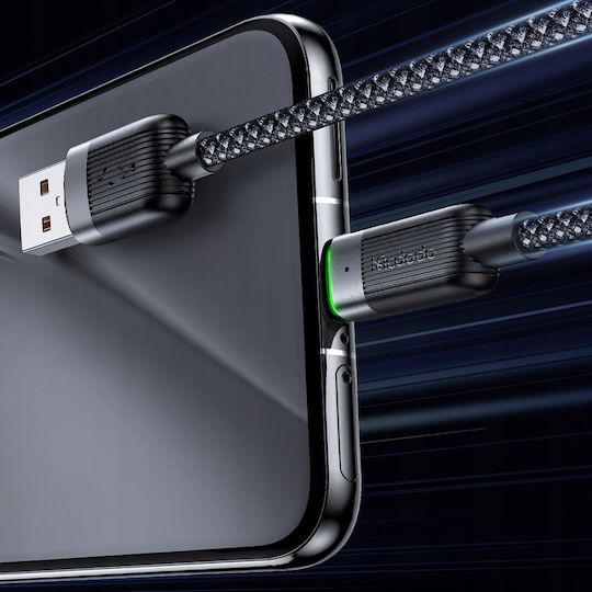 Mcdodo Magnetic USB 2.0 Cable USB-C male - USB-A 100W PD Μαύρο 1.2m 556Z72
