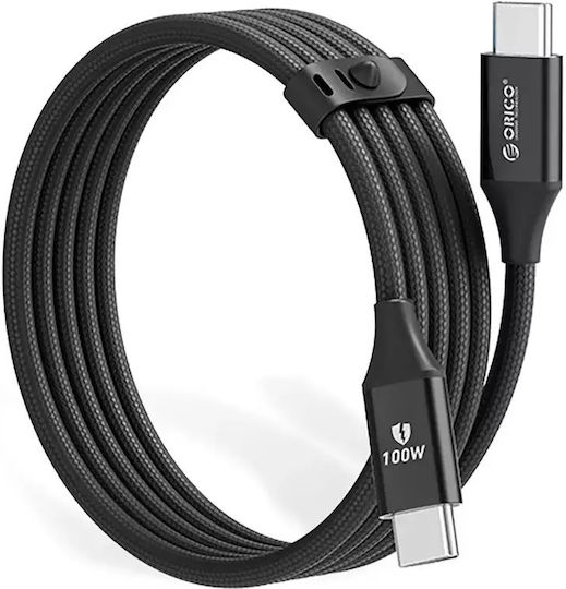 Orico USB 2.0 Cable USB-C Male - USB-C 100W PD Black 1m
