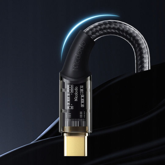Mcdodo CA-2092 USB 2.0 Cable USB-C Male - USB-A 100W Black 1.8m