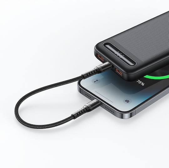 Mcdodo USB-C to Lightning Cable 36W Black 0.2m (CA-5630)