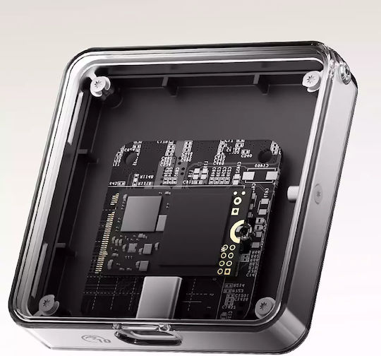 Orico Hard Drive Case M.2 SATA III NVME with connection Type-C in Schwarz color