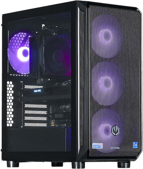 Actina Gaming Desktop PC (Ryzen 5-8400F/32GB DDR5/1TB SSD/Arc A580/Fără sistem de operare)
