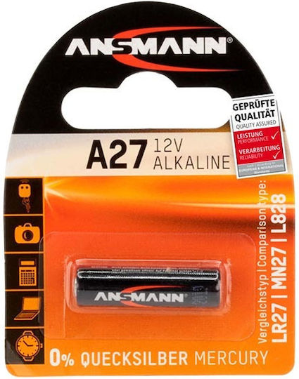 Ansmann Alkaline Batteries A27 12V