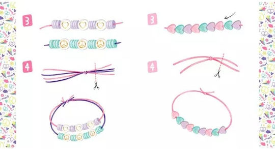 Auzou Jewelry My Peace & Love Bracelets for Children 6+ years old Years