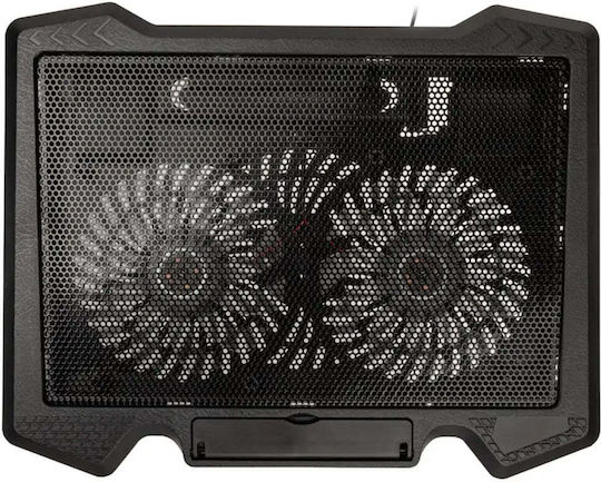 Kolink Cooling Pad για Laptop έως 15.6" με 2 Ανεμιστήρες και Φωτισμό KL-N200