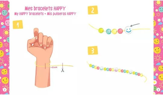 Auzou Κοσμήματα My Happiness Bracelets για Παιδιά 6+ Ετών