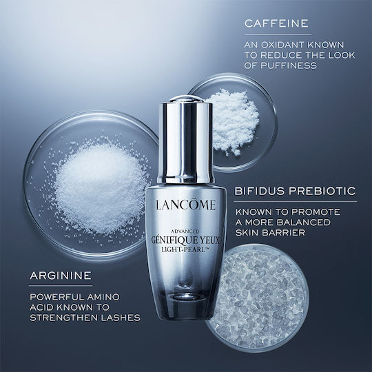 Lancome Advanced Genifique Light Pearl Ενυδατικό & Αντιγηραντικό Serum Ματιών & Βλεφαρίδων για Μαύρους Κύκλους & Σακούλες 20ml