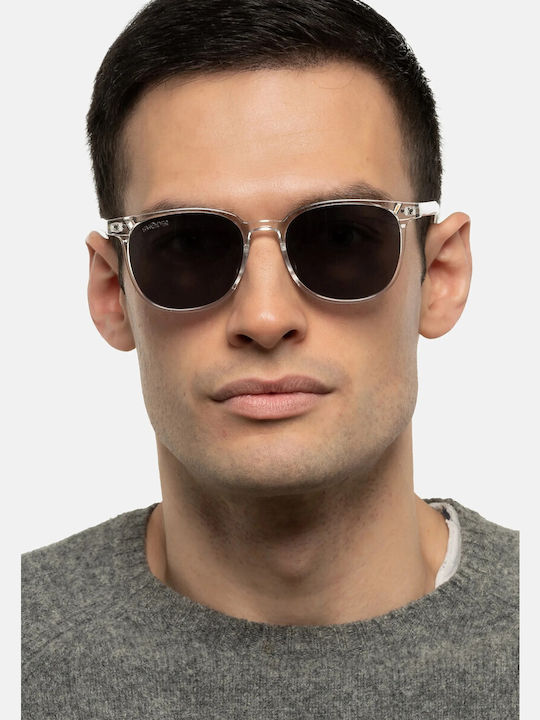 Smooder Unisex Ochelari de soare cu Gri Cadru și Gri Lentilă RSS02