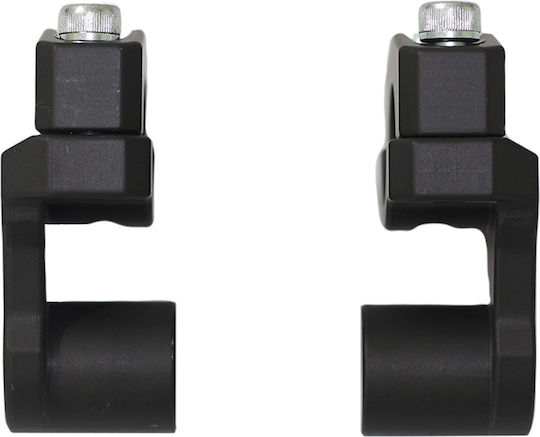 Gpk Universal Distanțieri Reglabili Pentru Ghidon Fatbar 28mm Negri