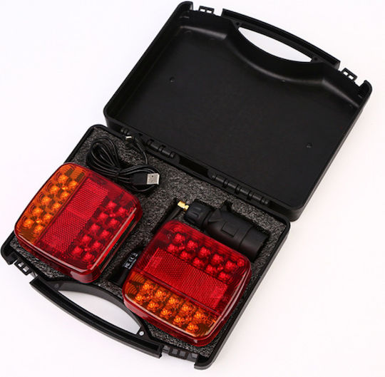 Комплект фарове за ремарке LED с винтове 12V 1бр
