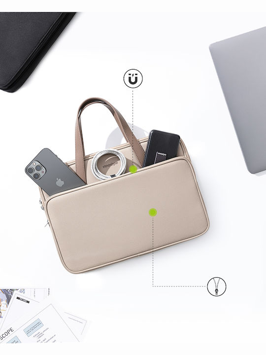 Innostyle Αδιάβροχη Τσάντα για Laptop 16" σε Μπεζ χρώμα S116SA-16