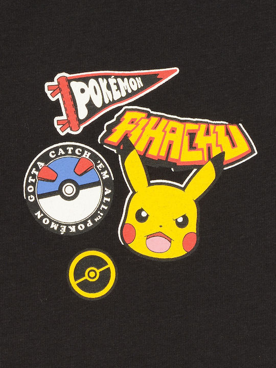 Kids' T-shirt Black Pokemon Pokemon