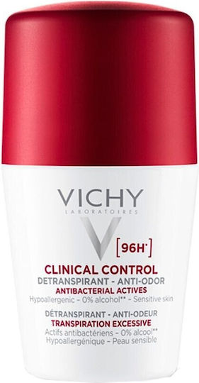 Vichy Clinical Control Дезодорант 96ч Рол-он 2x50ml