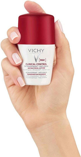 Vichy Clinical Control Дезодорант 96ч Рол-он 2x50ml
