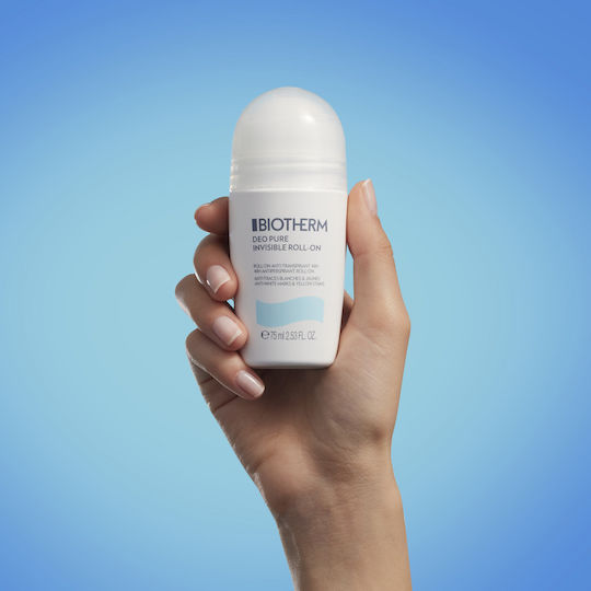 Biotherm Deo Pure Invisible Αποσμητικό 48h σε Roll-On 75ml