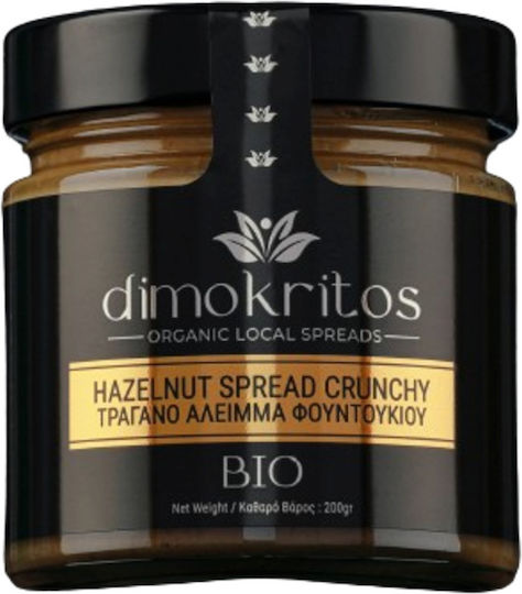 Dimokritos Βιολογικό Vegan Κρέμα Φουντουκιού 200gr