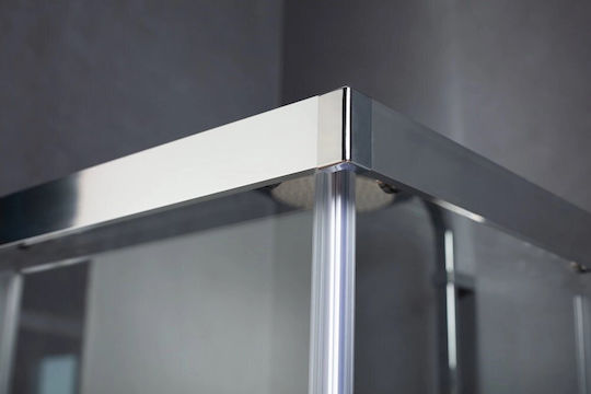 Tema Cabin for Shower with Sliding Door 72x100cm Clear Glass
