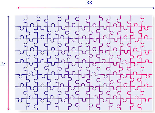Kinderpuzzle Super Color Mickey 104pcs AS