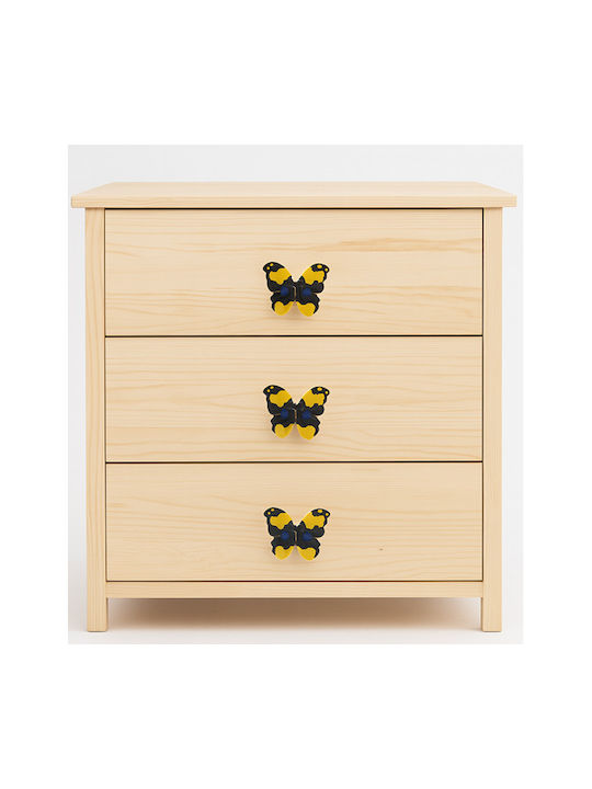 Finetto Copii Buton Mobilier din Plastic în Culoare Galben 40mm 138-849C5614ΠΚ 1buc Finetto Copii Buton Mobilier din Plastic în Culoare Galben 40mm 138-849C5614ΠΚ 1buc