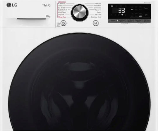 LG Waschmaschine 11kg mit Dampftechnologie 1400 Umdrehungen KI DD F4WR711S2W