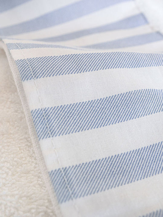 Rythmos Set of Bath Towels 3 pcs Eloise Light Blue Weight 500gr/m²