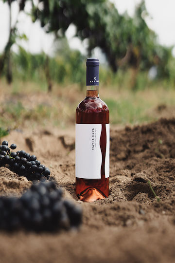 Passas Winery Wine Mavra Nera Red Semi Sweet 750ml