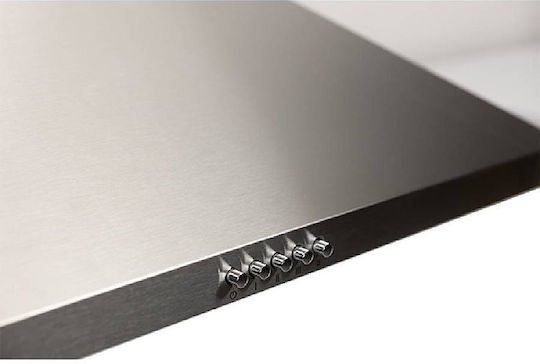 Davoline Airtechno Plus II Απορροφητήρας Καμινάδα 90cm Inox