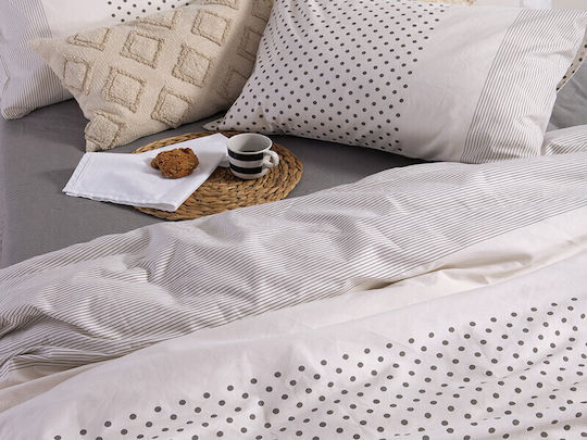 Nef-Nef Homeware Donter Față de Pernă cu plic de acoperire Bej 52x72cm.