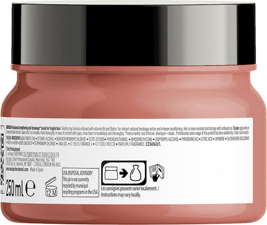 L'Oréal Professionnel Serie Expert Inforcer Μάσκα Μαλλιών για Ενδυνάμωση 250ml