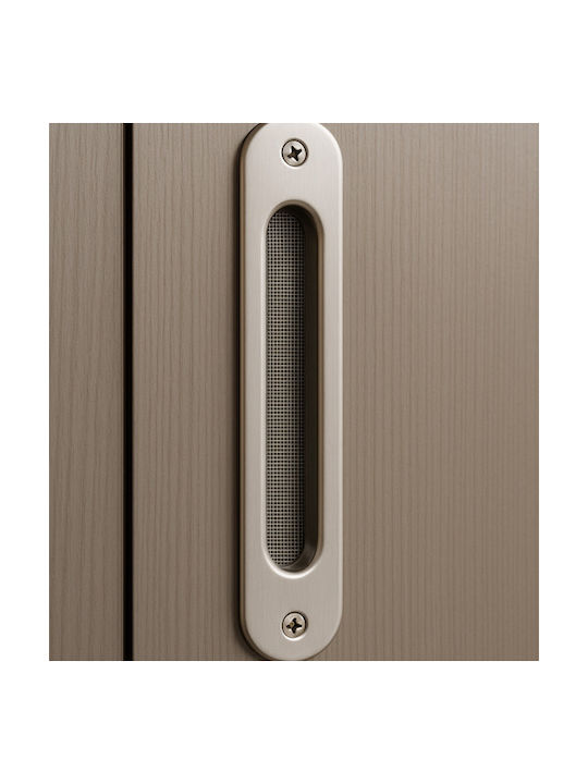 Finetto Χούφτα Πόρτας χωρίς Οπή Inox 213-1139##BSN#