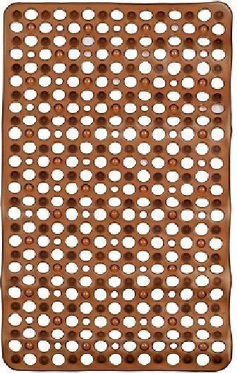 Sidirela Ring Bathtub Non-slip with Suction Cups Brown