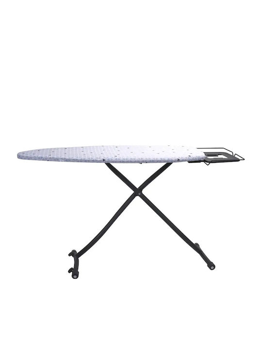 Taurus Argenta Elegance Σιδερώστρα για Σύστημα Μπόιλερ Σπαστή Λευκή 130x47cm