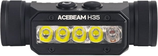 Acebeam Lanternă Frontală LED cu Luminozitate Maximă 2600lm