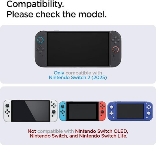 Spigen Glass Screen Protection Tempered Glass for Switch 2