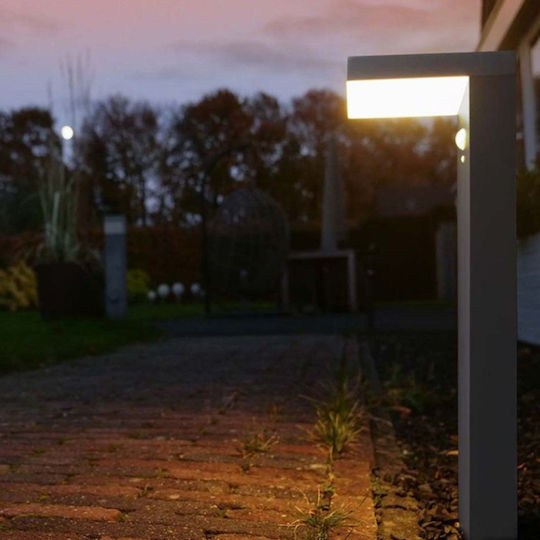 123led Solar Light Traffic light 6W 600lm Warm White 2700K with Motion Sensor and Photocell IP44