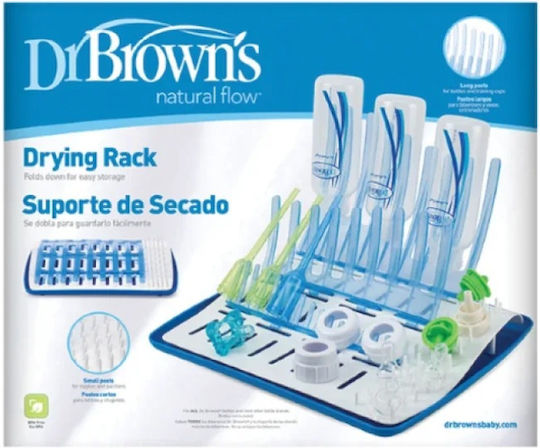 Dr. Brown's Drying Rack for 12 Baby Bottles Blue 1pcs