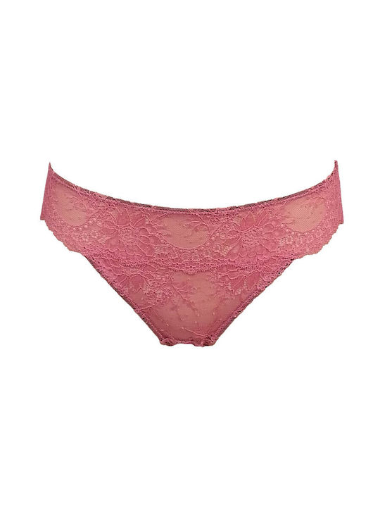 Дамско Слип 3Pack с дантела Red
