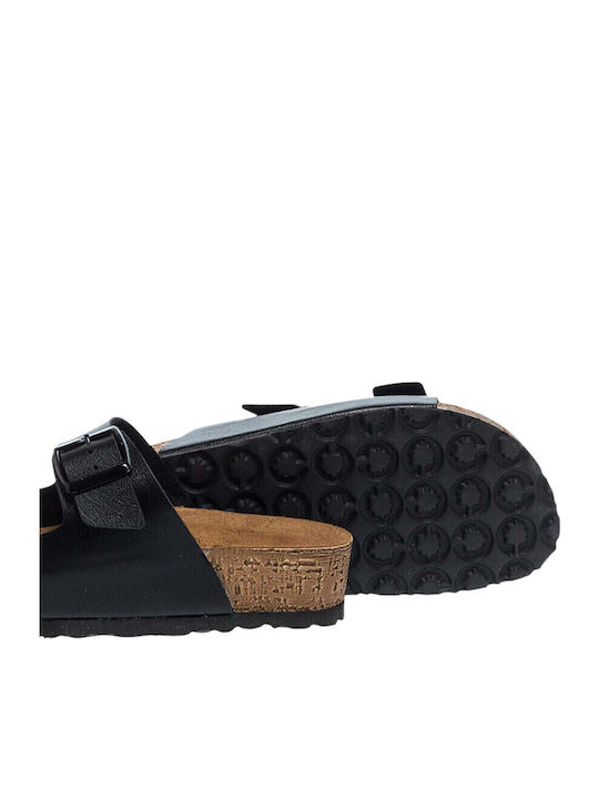 Women's Flat Sandals Anatomic in Black Color