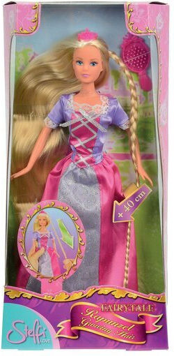 Simba Steffi Love Rapunzel Growing Hair Κούκλα Ραπουνζέλ