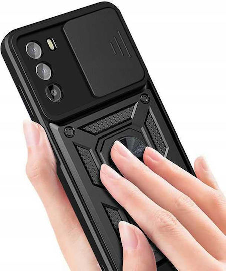Spacecase Back Cover Μαύρο (Moto G51)