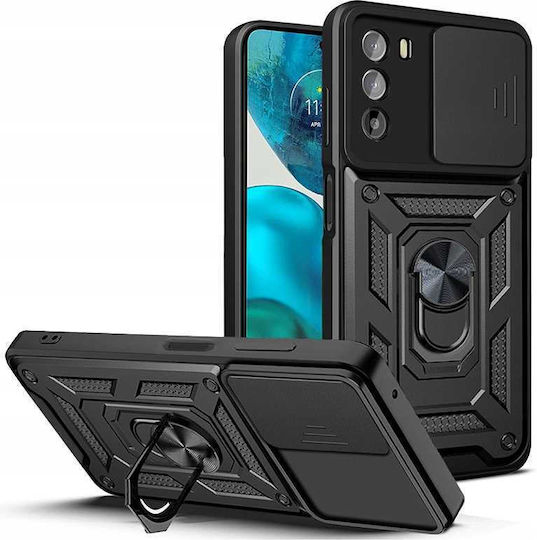 Spacecase Back Cover Μαύρο (Moto G51)