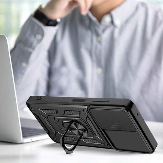 Spacecase Back Cover Μαύρο (Moto G51)